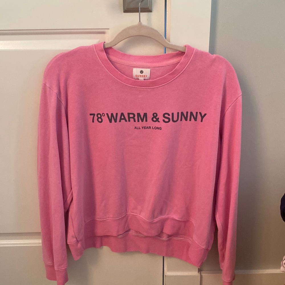 Sundry 78 warm and sunny sweatshirt
